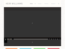 Tablet Screenshot of keirwilliams.com